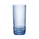 Steelite 49212Q946 Cooler Glass, 16.5 Oz Stemless, 3.0" x 6.25" Sapphire Blue Non-Tempered - 1 Dozen 1 image