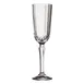 Steelite P440210 Flute Glass, 4.5 oz, 8.125" H x 2.25" M, Stem Base, Glass - 24/Case 1 image
