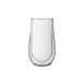 Steelite UR90019 Double Wall Hi‑Ball/Latte Glass, 15 oz Clear, 5‑7/8"×3‑3/8" Non‑Tempered - 6/Case 1 image