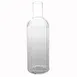 American Metalcraft WB33 Water Bottle, 34 oz Clear Plastic, 3‑1/2″ Dia x 11‑1/4″ H, Fluted with Cap 1 image