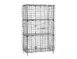 Metro SEC33C-2EZ Super Erecta Security Unit, 38.5W x 21.5D x 66.8H, Chrome, 2 Intermediate Shelves, NSF 1 image
