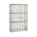 Metro SEC35S-2SE Super Erecta Security Unit, 50-1/2"W x 21-1/2"D x 66-13/16"H, Stainless Steel, 2 Intermediate Shelves, NSF 1 image