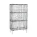 Metro SEC55C-2SE Super Erecta Security Unit, 50.5W x 27.25D x 66.8H, 2 Intermediate Shelves, Chrome 1 image