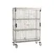 Metro SEC56S-SD-SL-2SE Super Erecta Security Unit, 65"W x 28.5"D x 62"H, Stainless Steel, Mobile, 2 Shelves 1 image