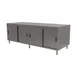 BK Resources CST-36120S2 Sliding Doors Chef Table with 8 Doors, 120"W x 36"D / Dual Access 1 image
