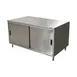 BK Resources CST-3660S2 Cabinet Base with Sliding Doors Chef Table, 60"W x 36"D / Dual Access 1 image