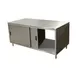 BK Resources CST-3660S2 Cabinet Base with Sliding Doors Chef Table, 60"W x 36"D / Dual Access 2 image