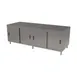 BK Resources CST-3684S2 Cabinet Base with Sliding Doors Chef Table, 84"W x 36"D / Dual Access 2 image