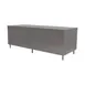 BK Resources CST-3684S Cabinet Base with Sliding Doors Chef Table, 84"W x 36"D - Square/Flat Edge 3 image