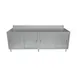 BK Resources CSTR5-36120S Cabinet Base with Sliding Doors Chef Table, 120"W x 36"D / Backsplash 2 image
