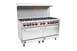 Saba GR-60 60" Commercial Gas Range, 10 Open Cast Iron Burners, Thermostatic Controls, 2 Standard Ovens 1 image