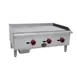 Saba MG-36T 36" Stainless Steel Gas Thermostatic Countertop Griddle, 90.000 BTU 1 image