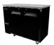 SABA SBB-24-48B Back Bar Cooler - 48.9\"W x 22-26\"D, 11.8 cu ft (335 L) Black top 2dr R134a 1/3 115V 2 image