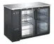 SABA SBB-24-48G Back Bar Cooler, 48-7/8" W, 11.8 Cu Ft (335 L), Glass Doors, Temp, 115V, 4" Casters 1 image