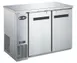 SABA SBB-24-48SS Bar Cooler, 48-7/8" W x 22-26" D, 11.8 Cu Ft (335 L) SS, 2 Doors, LED, Temp, 115V 1 image