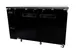 SABA SBB-24-60B Back Bar Cooler, 2S 60‑3/4" W x 22‑26" D, 15.8 cu ft, Black/Stainless, Solid, Side 2 image
