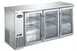SABA SBB-24-72GSS Back Bar Cooler, 72-3/4" W, 19.6 cu ft (556 L), Glass Doors, 33‑38°F, R134a, 115V 1 image