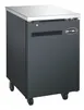 SABA SBB-27-23B Back Bar Cooler 23-1/2" W x 27-32" D Black Holds 1/2 Barrel/30 Cans R134a 4" Casters 1 image