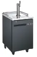 SABA SDD-30-23 Draft Beer Cooler, 23-1/2" Black, 1/2 Barrel (1 Keg), R134a, NSF Certified 1 image