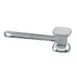 Browne USA 574726 Commercial Meat Tenderizer, 2-1/2" Face, 10-1/2" O.A.L., Coarse/Fine Cut, Aluminum Handle & Head, Manual Operation 1 image