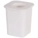 Carlisle CM110802 Can Chiller, 9-1/8" Deep, Gel-Insulated, 8-Hour Charge, White ABS, NSF 1 image