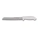 Dexter 24223 Stamped Bread & Sandwich Knife, 8" White Rubber Handle, High‑Carbon Stainless Steel, NSF 1 image