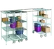 1880 Hospitality FF1836G Wire Shelf Unit, 18x36, 800 lb Capacity, Green Epoxy Coated, Zinc Underplated Steel 2 image