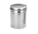 TableCraft Products 159 Dredge Shaker, 10‑11 Oz, 2‑13/16" Dia x 3‑7/10" H, Steel, Metal Lid 1 image