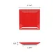 Thunder Group 29004PR Plate, 4-1/2" X 4-1/2", 1/2" Deep, Square - Dozen 2 image