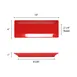 Thunder Group 29110PR Plate, 10-1/4" X 4" X 1" Deep, Rectangular, Break-Resistant - Dozen 2 image