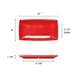 Thunder Group 49168PR Tray, 16-1/8" X 8", 1-1/8" Deep, Rectangular - Dozen 2 image
