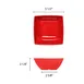 Thunder Group 69005PR Bowl, 22 Oz., 5-1/2"L X 5-1/2"W, 2-1/4" Deep - Dozen 2 image