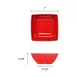 Thunder Group 69007PR Bowl, 40 Oz., 7 1/8"L X 7-1/8"W, 2-3/4" Deep - Dozen 2 image