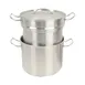 Thunder Group SLDB4008 Double Boiler, 3-Piece Set, 8 Qt, Outer Pan: 10" Dia. X 7-5/8" Height 3 image