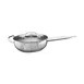 Thunder Group SLSAP4030 Sauté Pan, 3 Qt, 10" Dia. X 2-7/8" Height, 8-1/2" Welded Hollow Handle And 2" Helper Handle 1 image