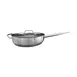 Thunder Group SLSAP4050 Sauté Pan, 5 Qt, 12-3/8" Dia. X 3" Height, 10-5/8" Welded Hollow Handle And 2-1/8" Helper Handle 1 image