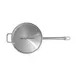Thunder Group SLSAP4050 Sauté Pan, 5 Qt, 12-3/8" Dia. X 3" Height, 10-5/8" Welded Hollow Handle And 2-1/8" Helper Handle 2 image