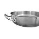 Thunder Group SLSAP4070 Sauté Pan, 7 Qt, 14" Dia. X 3-1/8" Height, 11-3/8" Welded Hollow Handle And 1-3/4" Helper Handle 2 image