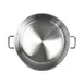Thunder Group SLSBP4025 Brazier Pot, 25 Qt, 18-1/2" Dia. X 6-1/4" Height, 2-3/8" Welded Handle 2 image