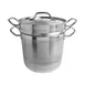 Thunder Group SLSPC4012 Pasta Cooker, 12 Qt, Outer Pan: 10-7/8" Dia. X 9-3/8" Height, Inner Basket: 9-5/8" Dia. X 8-1/2" Height 1 image