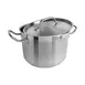 Thunder Group SLSPS4008 Stock Pot, 8 Qt, 10" Dia. X 6-5/8" Height, 2-1/2" Welded Handle 2 image