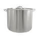Thunder Group SLSPS4080 Stock Pot, 80 Qt, 20-3/8" Dia. X 16" Height, 2-3/8" Welded Handle 1 image