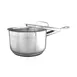 Thunder Group SLSSP4020 Sauce Pan, 2 Qt, 7" Dia. X 4" Height, 7-1/4" Welded Hollow Handle 3 image