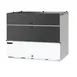 Powers 569 Milk Case Cooler, 47" Wide, 16.7 Cu ft, 12×13" Crates, Access, White, R290, 115V 1/5 HP 1 image