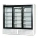 Powers BS77GDHC Refrigerator – 77" W, 59 cu ft, 3‑Section, Sliding Glass Doors, White 1 image