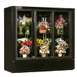 Powers FS77GDHC Floral Merchandiser, 77" W, 59 cu ft, 3-Section, Sliding Glass Doors, 1/2 HP, 115V 1 image