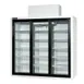 Powers FT77LGD Floral Cooler – 77" Wide, 72 cu ft, Three‑Section, Top‑Mount Compressor, Sliding Glass Doors 1 image