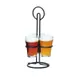 Cal-Mil 3366-13 Trio Taster Caddy, 5-1/4" Dia x 11-3/4" H, Black Metal, 3 x 2-1/4" Rings for Glasses 2 image