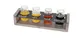 Cal-Mil 3480-110 Aspen Beer Caddy, 4" x 13" x 2-1/2" Wooden Tray for Beer or Wine Service 2 image