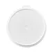 Cambro CLRSM8B5148 CamLid Lid, Fits Shoreline & Harbor 8-oz Mug & 5-oz Bowl, White NSF - 240/Case 1 image